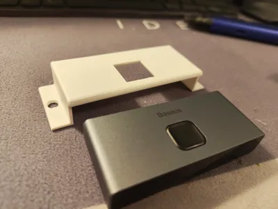 Baseus Matrix Hdmi swith - slim holder under desk