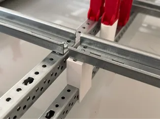 ABB Striebel & John Hutschienen Adapter