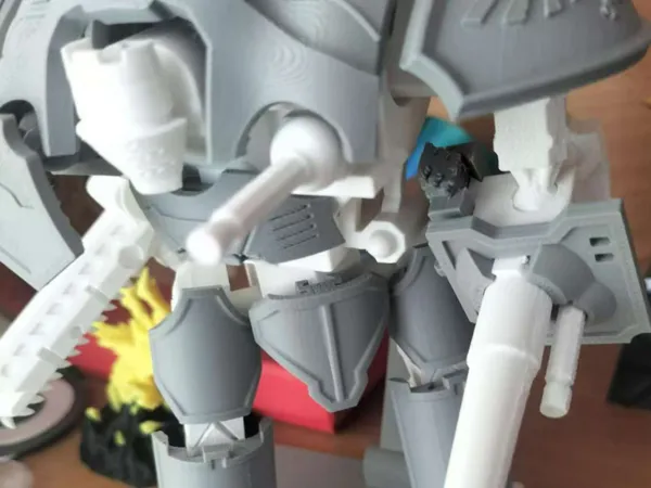 Accessoires pour mecha Chevalier Warhammer