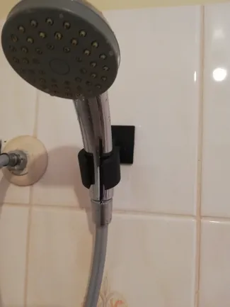 adjustable shower head holder