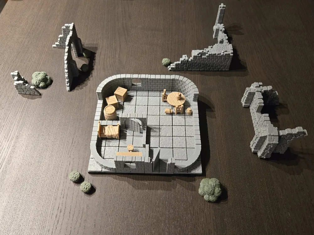 OpenForge Modular Cut Stone Compilation - Reusable - Free 3D Print ...
