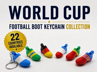 FIFA World Cup 2026 Football Boot Keychains
