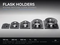 100 mL - round-bottom flask (2x2 Gridfinity, P1S)