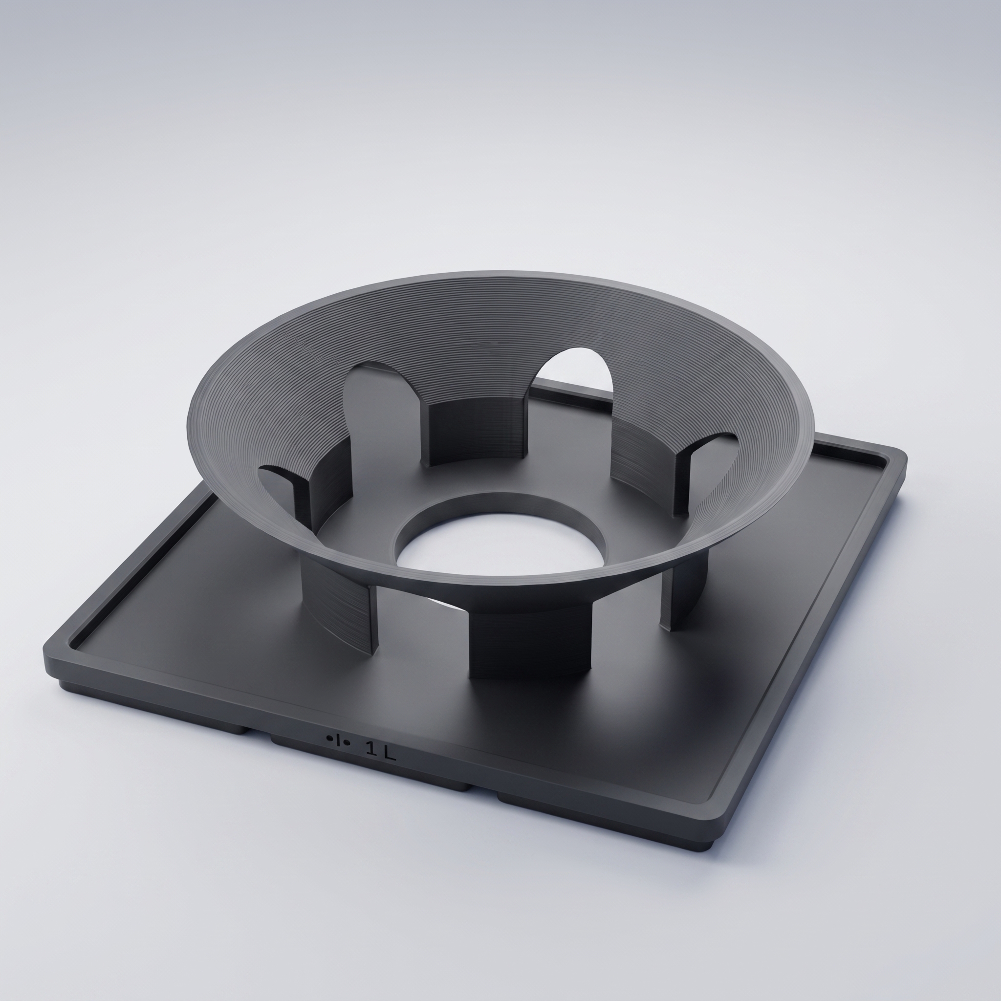 Miniatura 6 do modelo 3D Round-Bottom Flask Holders - Gridfinity Lab Set