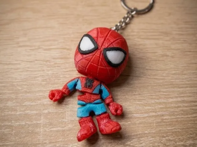 Flexi Spiderman Keychain