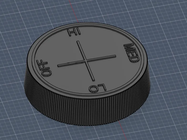 Baseboard Heater Controller Knob