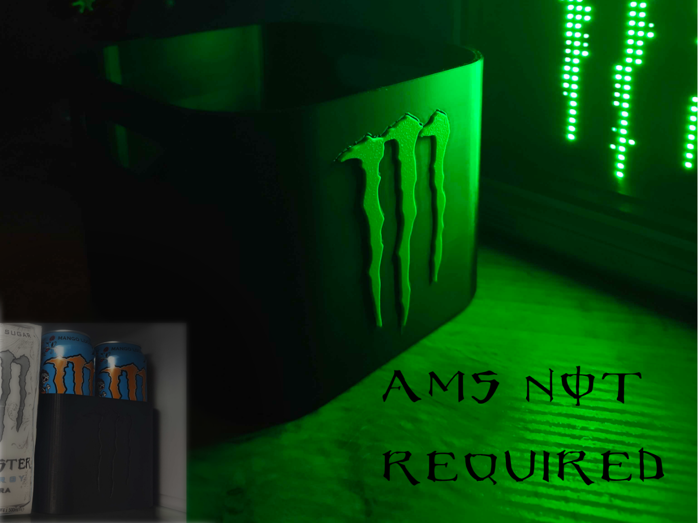 Monster Energy crate/container