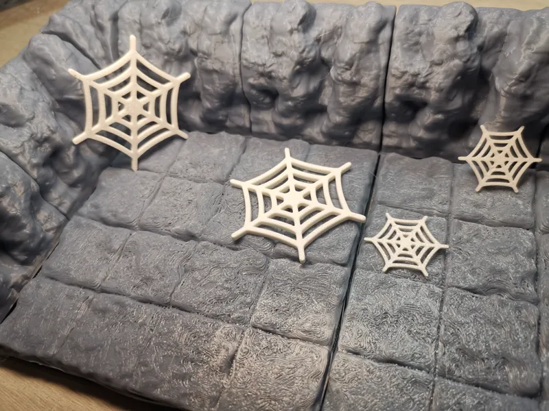 D&D Spider Web - Prop for TTRPG Battlemaps