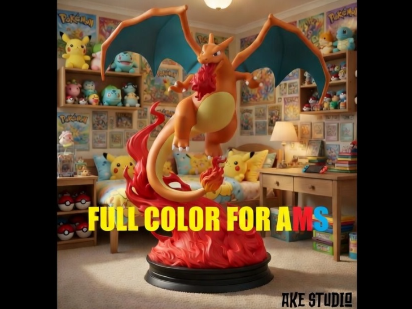 Charizard  Multicolor Fan ART