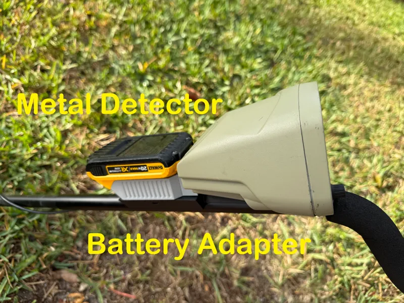 Discovery 3300 Metal Detector Battery Conversion