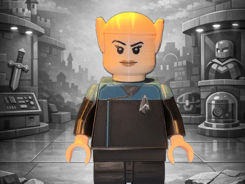 Star Trek Picard Lt. T'veen MegaFigure (5:1 Scale)