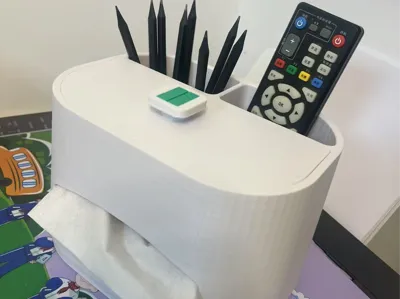 Multi-functional Tissue Box A