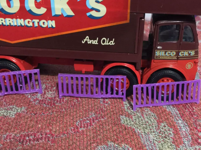 1:50 Scale Fences For Modelling