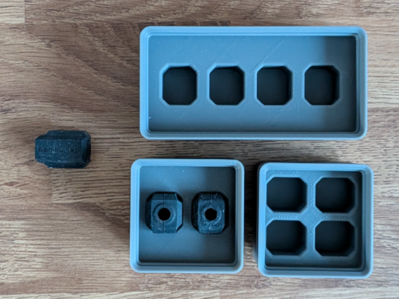 P1, X1 Hotend Socks, gridfinity storage