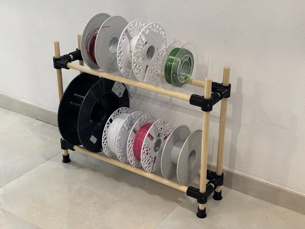 Filament Stand | Spool Dock Pro - Free 3D Print Model - MakerWorld