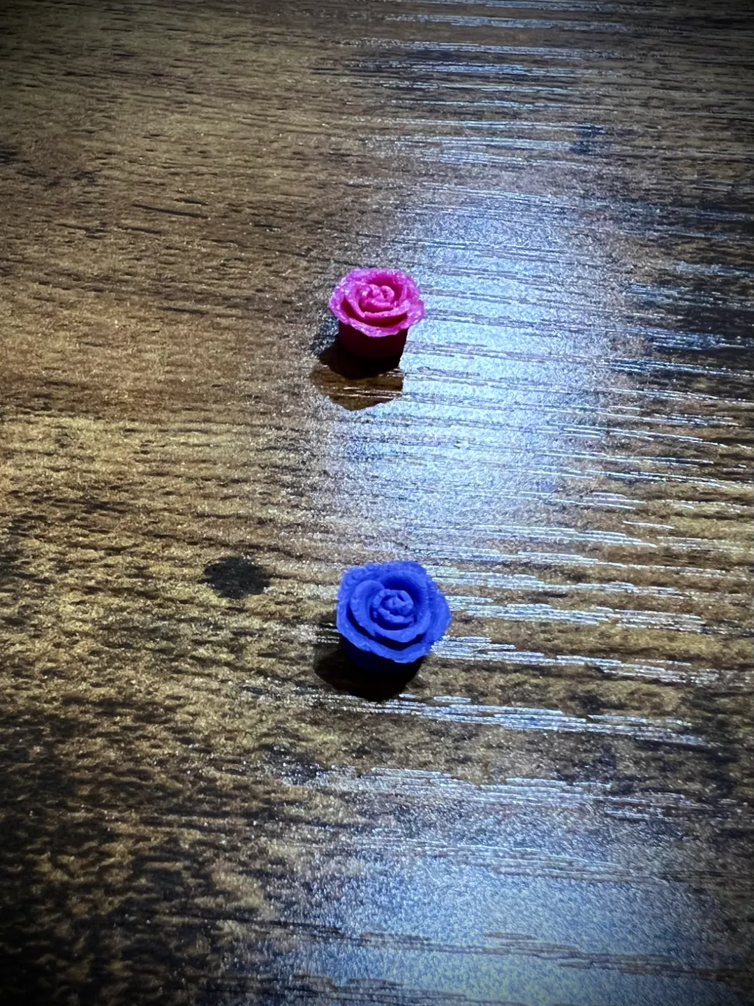 Magnetic Rose Earrings view 2