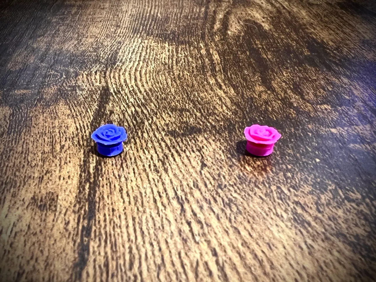 Magnetic Rose Earrings view 3
