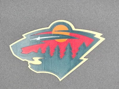Wild Layered Logo - Wall Art, Magnet & Keychain