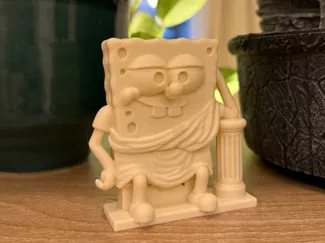 Spongebob as Greek Sculpture (No AMS Required)