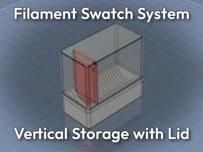 Vertical Storage with Lid