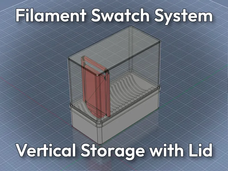 Vertical Storage with Lid
