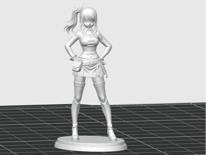 D&D Miniature / Fairy Tail Lucy Heartfilia