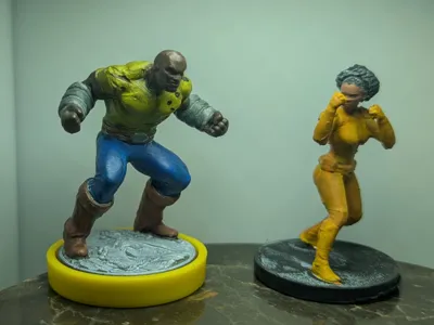 Unmatched Luke Cage Misty Knight Sidekick