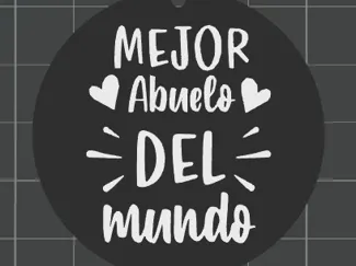 Llavero mejor abuelo