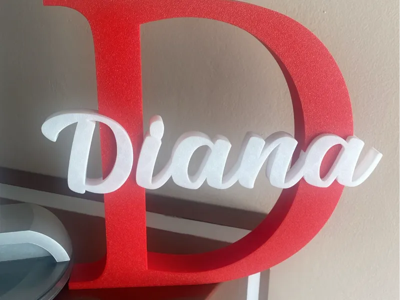 Letrero Diana 
