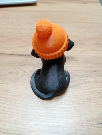 Estante o repisa: Halloween Puppy with Orange Beanie — vista de referencia 4