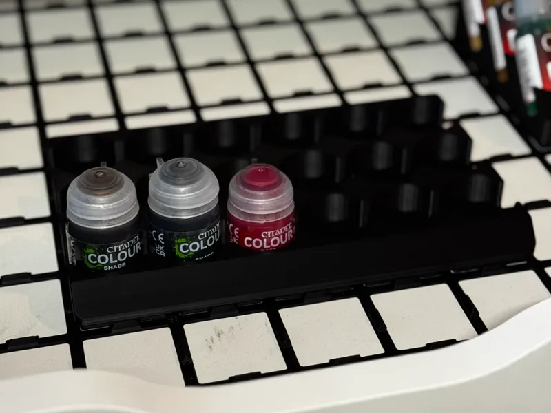 Gridfinity Citadel paint bottle storage
