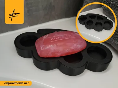 The Manly Soap Holder (Brass Knuckle)