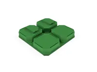 0.16mm layer, 3 walls, 15% infill - 2 connectors on left