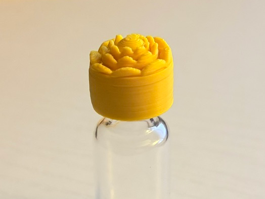 Flower 3ml Vial Cap