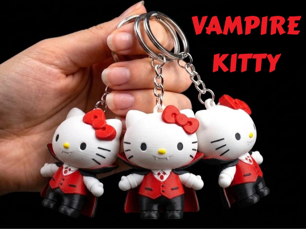HELLO KITTY VAMPIRE 3D model