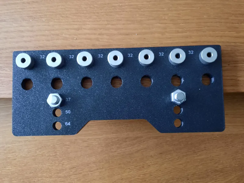 shelf pin drilling