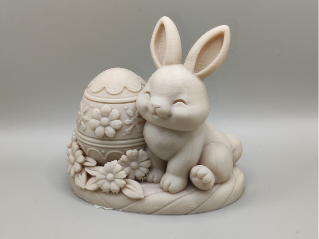 Magic Easter Bunny with Decorative Egg