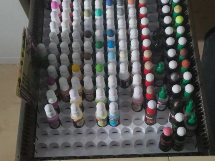 Schubladentrenner Armypainter -> Rollcontainer