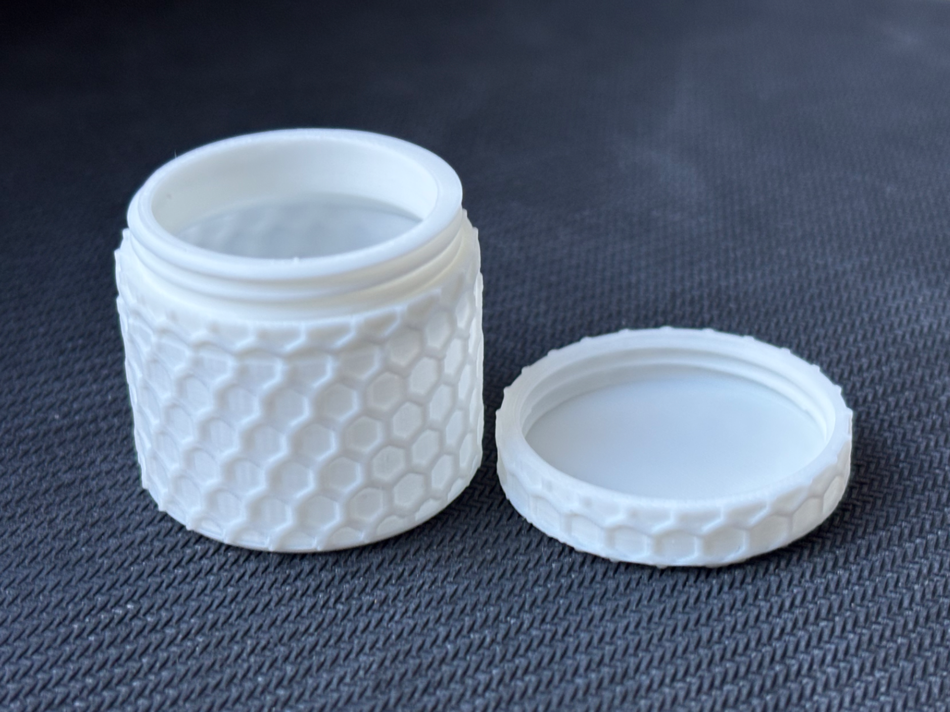 Honeycomb Hexagon Jar Container