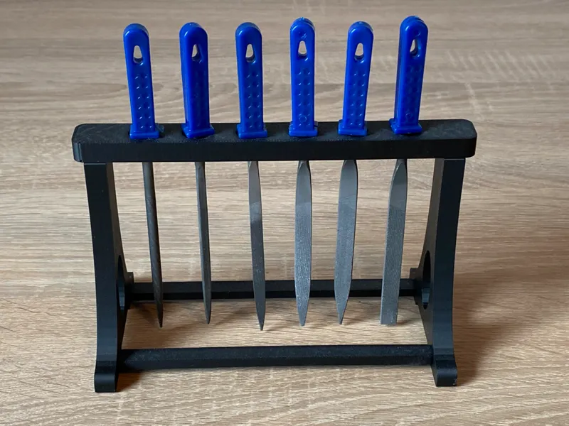 Feilenhalter für kleine Feilen z.B. von LUX-Tools