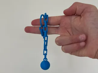 Fun chain fidget (also a spiner)