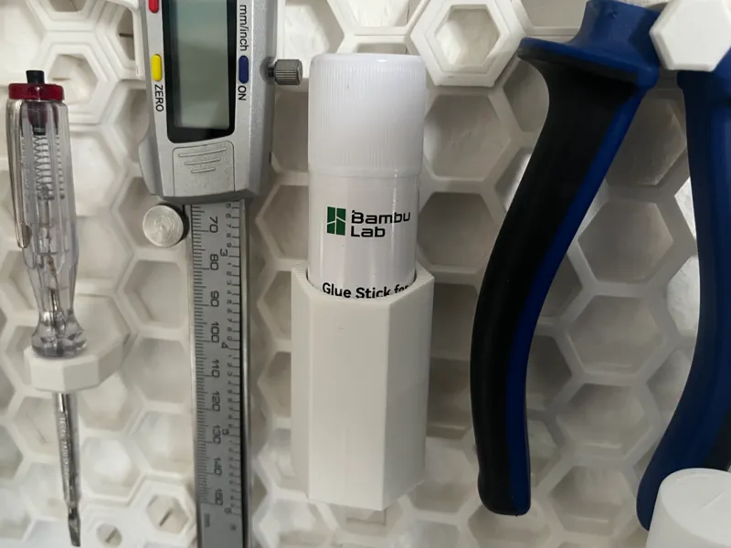 BambuLab Glue Holder Hexa Design for HSW