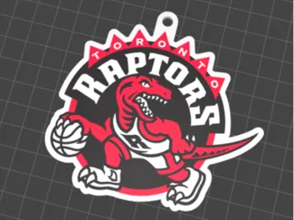 Toronto Raptors Keychain 