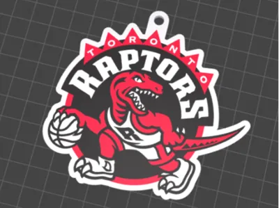 Toronto Raptors Keychain 