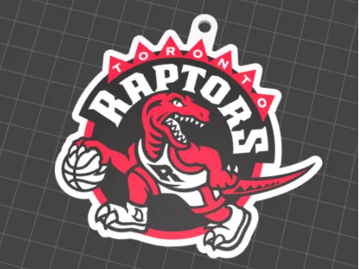 Toronto Raptors Keychain 