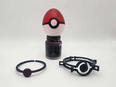 Pokeyball Egg Stencil