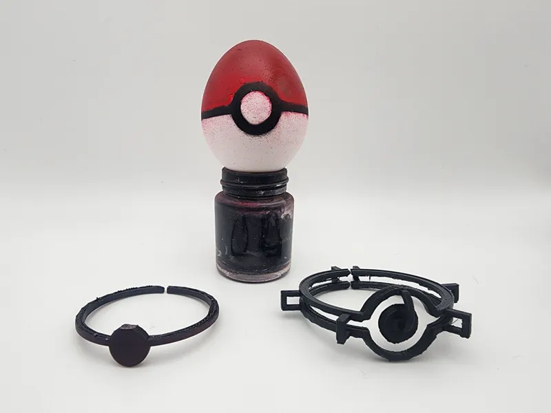 Pokeyball Egg Stencil