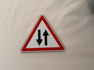 Danger Sign A18