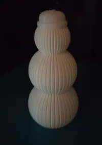 Bonhommes de neige de Noël cannelés — photo 2