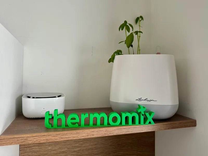 Thermomix 3D Schriftzug Aufsteller - Vorwerk Sans